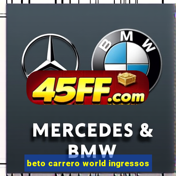 beto carrero world ingressos